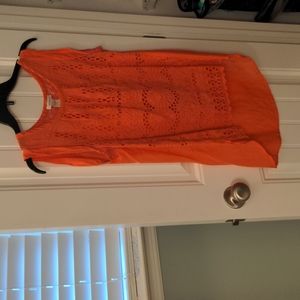 Women's coral shirt